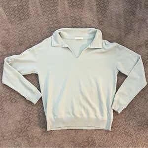 EUC Mododoc Los Angeles Light Green Oversize Sweatshirt, Size Medium